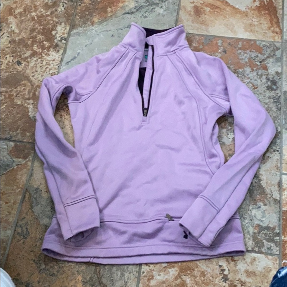 Lavender under armor half zip
